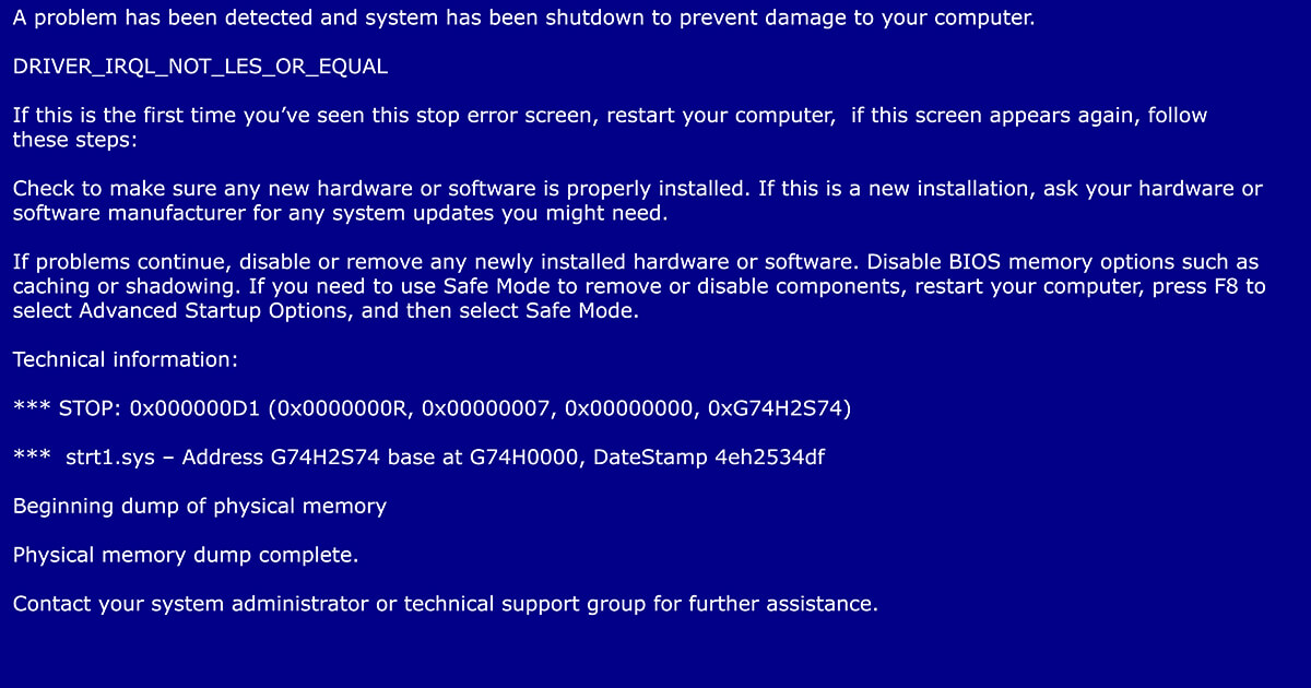 Bluescreen T 1